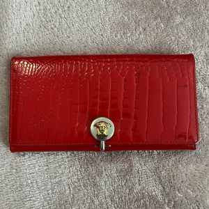 Wallet Red, Leather